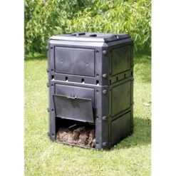 KHW Komposter Bio-Quick Aufbauset Anthrazit 230 L Ohne Deckel -Garten Quelle 1866391 picture 4