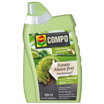 Compo Bio Rasen Moosfrei Herbistop 500 Ml 3 Compo Bio Rasen Moosfrei Herbistop 500 Ml