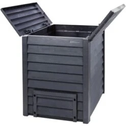 Garantia Komposter Thermo-Wood 400 L Anthrazit-Braun -Garten Quelle 4023122265689 1992 03