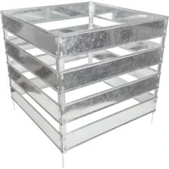 Verzinkter Komposter 80 X 80 X 70 Cm
