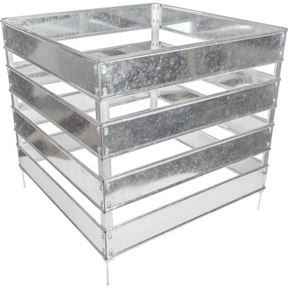 Verzinkter Komposter 80 X 80 X 70 Cm 3 Verzinkter Komposter 80 X 80 X 70 Cm