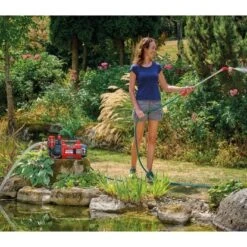 Einhell Power X-Change Akku-Wasserpumpe Aquinna 18/30 F LED Solo -Garten Quelle 6080907 21012 A 03