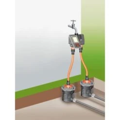 Gardena Bewässerungscomputer MultiControl Duo -Garten Quelle 619892 3050 ga2850364