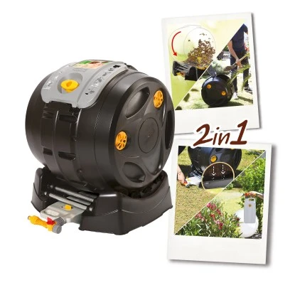 Hozelock Trommelkomposter Easy Mix 2in1 4 Hozelock Trommelkomposter Easy Mix 2in1 – Bild 2