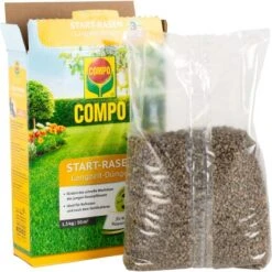 Compo Start-Rasen Langzeit-Dünger 1,5 Kg -Garten Quelle 8785032 4497 5