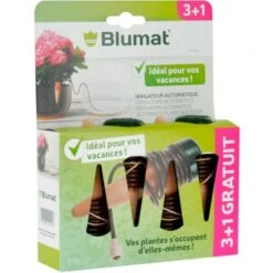 Bewässerungssystem Blumat Set 3+1 Die Ideale Urlaubsbewässerung Für Pflanzen