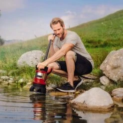 Einhell Tauchpumpe GE-DP 7330 LL ECO 16.500 L/h -Garten Quelle E DP 7330 LL ECO Usage Pic