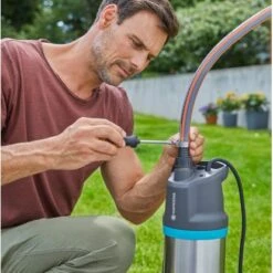 Gardena Tauch-Druckpumpe 6100/5 Inox Automatic -Garten Quelle ckpumpe61005inoxautomatic2