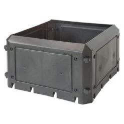 KHW Komposter Bio-Quick Aufbauset Anthrazit 230 L Ohne Deckel